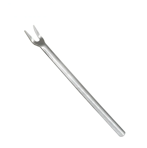Tenedor para Aceitunas DFU6 de Acero Inoxidable con Dos Dientes, Venta Directa de Fábrica - Product Image 1