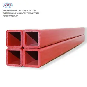 Tubulação plástica customizável do tubo quadrado do PVC com corte e serviços moldando