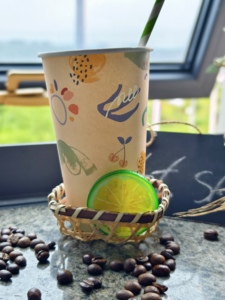 Gobelet en papier à café bon marché biodégradable jetable de sortie d'usine - Product Image 6