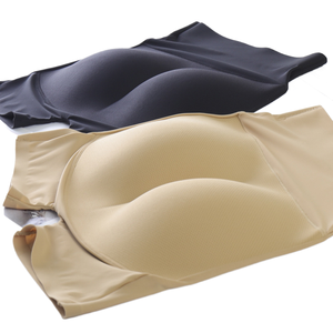 Ropa interior con almohadillas para realzar los glúteos para mujer, bragas finas sin costuras que levantan y moldean, con efecto engrosador. - Product Image 1