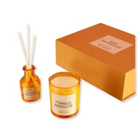 LOW quantité minimale de commande Boîte cadeau personnalisée à fermeture magnétique avec couvercle rabattable et plateau en mousse EVA Emballage pour bougies parfumées Ensemble diffuseur de roseaux Boîte cadeau