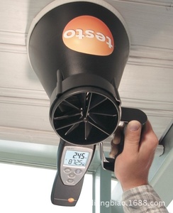 Anemómetro de Alta Precisión Testo417, con Rotor Grande, Medidor de Flujo de Aire, Medidor Digital de Velocidad del Viento en m/s, 100% Original - Product Image 4
