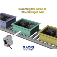 XAORI Capteur de couleur RVB haute précision Distance de détection de sortie bidirectionnelle de qualité industrielle jusqu'à 500mm