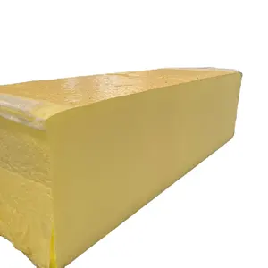 Polyurethane Block Visco Foam lembut warna kuning