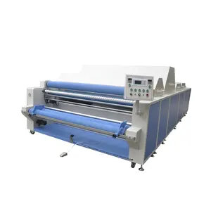 knitted and woven automatic fabric shrinking machine fabric finishing machine