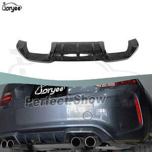 Difusor de parachoques trasero de fibra de carbono forjado, Kit de carrocería de alerón de escape, pieza de coche para <span class=keywords><strong>BMW</strong></span> 2 Series F87 Coupe 2016 <span class=keywords><strong>2017</strong></span>, accesorio de afinación - Product Image 2