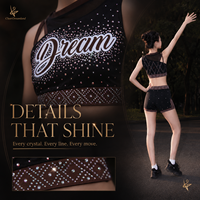 Tenue d'entraînement personnalisée pour cheerleading – Conception libre, idéale pour la personnalisation d'équipe, kits d'entraînement, uniforme de cheerleading, vêtements d'exercice de qualité