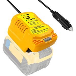 Mini Cargador de <span class=keywords><strong>Coche</strong></span> para Batería Dewalt de 20V, Cargador de <span class=keywords><strong>Coche</strong></span> Portátil Rápido para Encendedor de Cigarrillos Dewalt de 20V, Tamaño 1/2 para DCB112 - Product Image 1