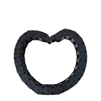 Chaîne de protection de câbles en nylon anti-bruit série TLJ, chaîne énergétique à faible bruit pour la protection des câbles des machines CNC
