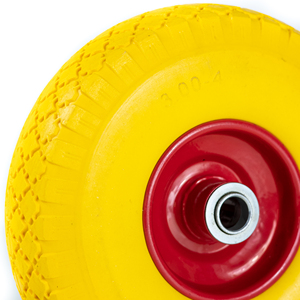 Roue en mousse de polyuréthane 10 pouces 3.00-4 à prix abordable pour chariots de manutention et chariots à main - Product Image 3
