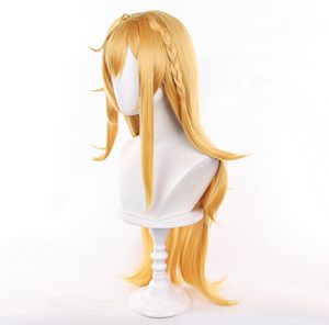 Perruque synthétique longue blonde résistante à la chaleur pour cosplay Escoffier du jeu Genshin Impact GAHC-003 - Product Image 4