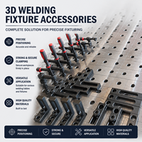 Fixations pour plateformes de soudage 3D à serrage rapide, accessoires de gabarit complets pour un positionnement rapide sur tables de soudage modulaires