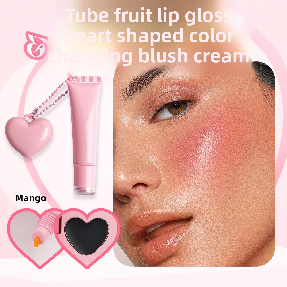02 mango Lip+Black Blush