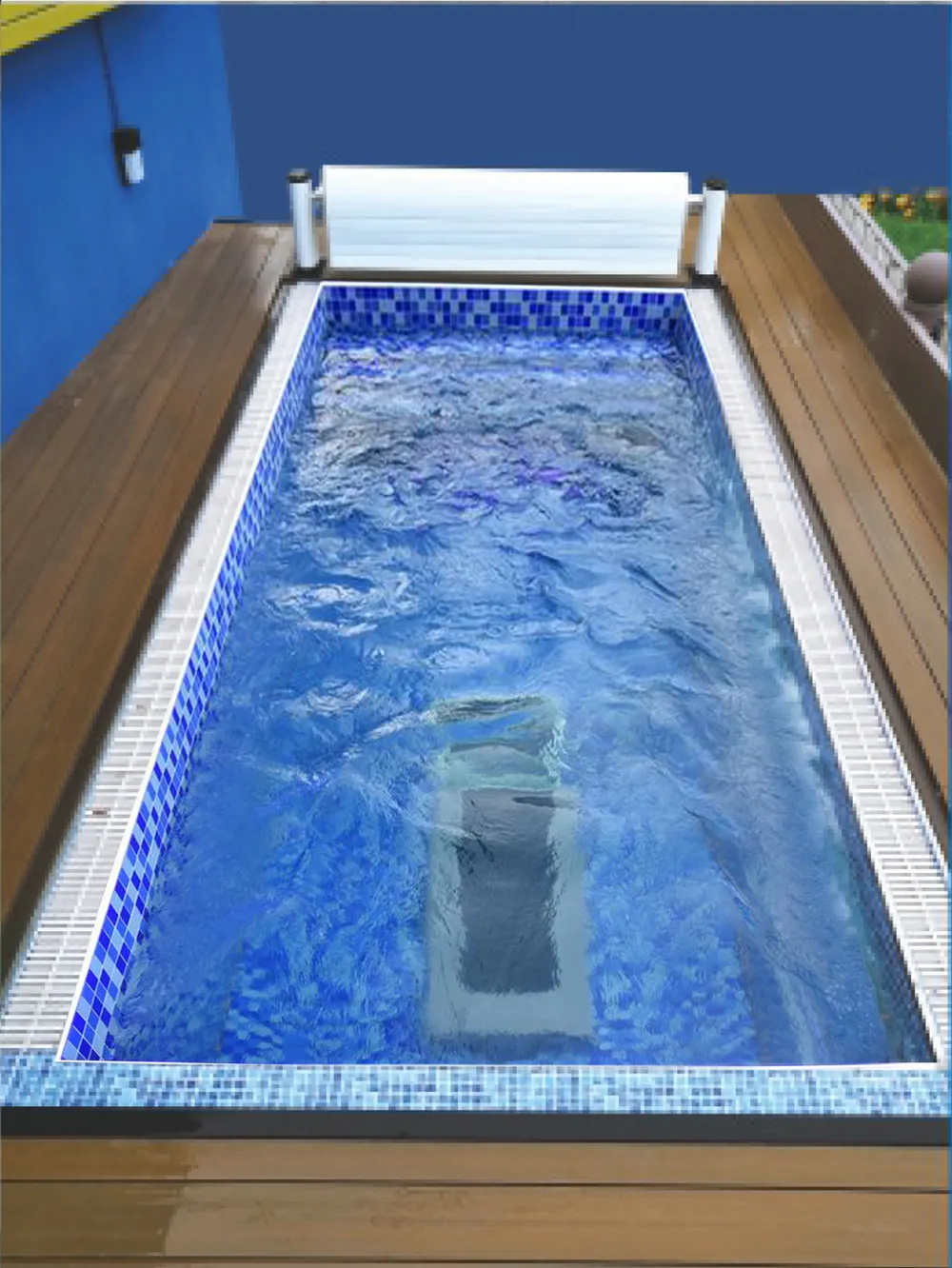 Bewatter tapis roulant elettrico all'aperto casa subacquea tapis roulant ad acqua motorizzata per piscina