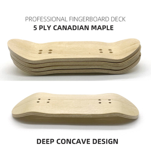 ALF.AILEFU Blank Series <span class=keywords><strong>Finger</strong></span> <span class=keywords><strong>Skate</strong></span> Boarding Double Rocker Style AM/<span class=keywords><strong>PRO</strong></span> Léger 32mm 34mm Planche en érable canadien Ensemble complet pour - Product Image 2