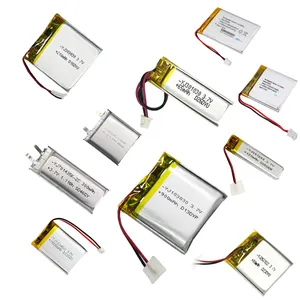 Custom OEM Rechargeable 650mah Lipo Battery 3.7v Lithium Ion Battery 502845 650mAh 3.7v Polymer Battery For LED Light
