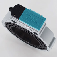 Débitmètre à ultrasons en sandwich alimenté par batterie industrielle DN50 DN80 DN100 DN150
