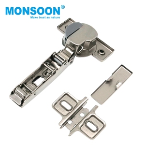 บานพับตู้ครัวปรับได้ 3 มิติ แบบซ่อน ไฮดรอลิก ปิดนุ่มนวล พร้อมฐาน 2 รู - Product Image 4