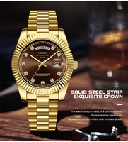 Montre à quartz pour homme NIBOSI 2627, luxe, affaire, acier inoxydable, aiguilles lumineuses, étanche, date, calendrier, montre-bracelet pour homme, Reloj