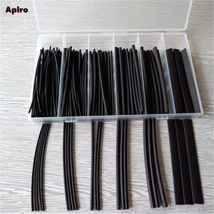 164 Stück Übersetzungs verhältnis Vielseitig 2:1 Schrumpfschlauch-Kit Thermo resistentes PE-Rohr für Schrumpf verpackungen - Product Image 5