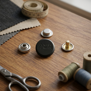 Boutons-pression en émail d'acier inoxydable pour vêtements, type à pression, tailles 10mm/15mm/17mm/18mm, logo personnalisable, matière première R10 - Product Image 3