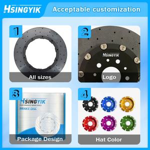 Pour mise à niveau des kits de gros disques de frein avant 420*40mm OEM 4K0615301S en céramique carbone, garantie 1 an pour <span class=keywords><strong>Audi</strong></span> RS6 Avant - Product Image 3