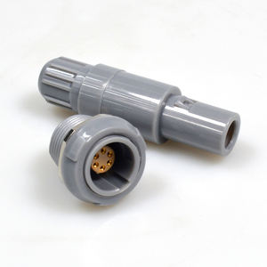 ขั้วต่อตัวผู้แบบกด15ขาตัวเชื่อมต่อแบบกดล็อคตัวเองหัวต่อแบบดึง RCA ทำจากพลาสติก2ขา - Product Image 6