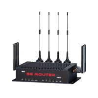 Router Industrial 5G 4G LTE OpenWRT WiFi6 con Ranura para Tarjeta SIM, MQTT, TCP, IP, UDP