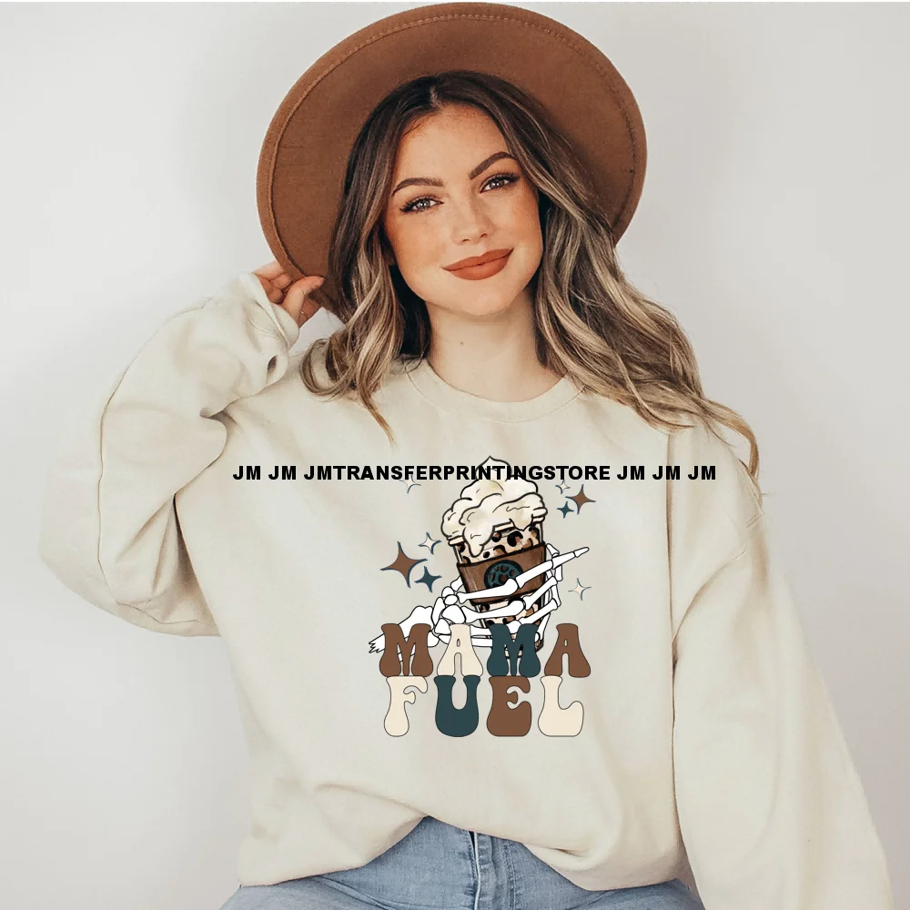 mama♡  Custom Logo Heat Press Transfer Printing - Mama Chingona