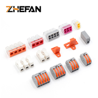 ZHEFAN Mini connexion de câble électrique réutilisable pas cher prix fil électrique bornier connecteur épissure fil connecteur
