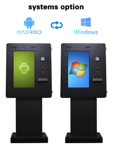 Kiosque de commande en libre-service extérieur sur pied de 21,5 pouces pour parking, terminal de paiement sans espèces avec imprimante et sonnette - Product Image 3