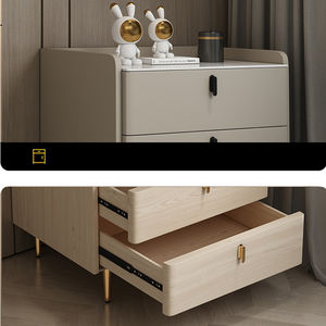 <span class=keywords><strong>Table</strong></span> <span class=keywords><strong>de</strong></span> <span class=keywords><strong>chevet</strong></span> intelligente <span class=keywords><strong>de</strong></span> luxe moderne avec dessus en pierre frittée 2 tiroirs gris blanc Contenu <span class=keywords><strong>de</strong></span> <span class=keywords><strong>chevet</strong></span> <span class=keywords><strong>pour</strong></span> la maison ModHomi vente en gros - Product Image 5