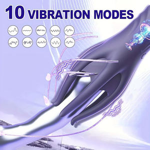 <strong>Male</strong> <strong>Vibrating</strong> Sex Toy 10 <strong>Vibration</strong> Modes Triggers Erection Prolongs Stamina Silicone Automatic Massaging <strong>Male</strong> Sex Toy - Product Image 5
