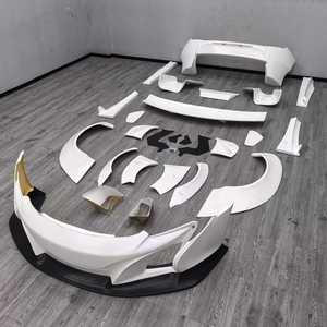 Kit de Carrocería Ancha para Automóvil, <span class=keywords><strong>Precio</strong></span> de Fábrica, para <span class=keywords><strong>Mclaren</strong></span> MP4-12C 650S, Estilo LB, Fibra de Vidrio, Parachoques Delantero y Trasero, Faldones Laterales, Alerón - Product Image 3