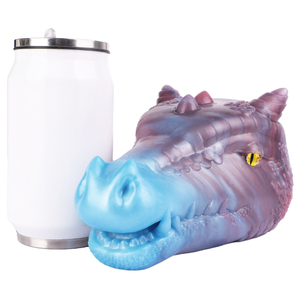 Juguete sexual con boca de dragón, masturbador de bolsillo de silicona suave para hombre, consoladores de fantasía masturbadores - Product Image 3