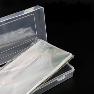 Made in China Manufacturer <strong>High</strong> Quality 18.5cm*9.5cm*4.2cm Thick 100 OPP Bags StoragePlastic Banknote Currency Bank Note <strong>Boxes</strong> - Product Image 5