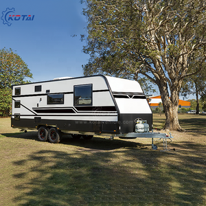 <span class=keywords><strong>Remorque</strong></span> de voyage 22Ft <span class=keywords><strong>Semi</strong></span> Off Road Caravan 4X4 Grande taille 4 couchettes Camping-car Rv Camping Camper Van - Product Image 1