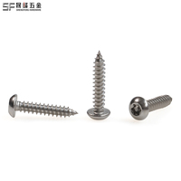 Vis autotaraudeuses à tête cylindrique Torx avec goupille, vis autotaraudeuse à goupille à 6 lobes, vis Torx anti-effraction T25 DIN EN ISO 14585