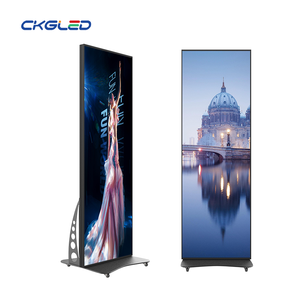 <span class=keywords><strong>Led</strong></span> Áp phích Màn hình Wifi điều khiển màn hình hiển thị xách tay <span class=keywords><strong>LED</strong></span> hiển thị áp phích với mở rộng màn hình bánh xe - Product Image 1