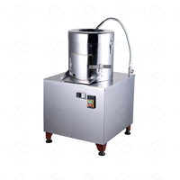 Éplucheuse de pommes de terre commerciale entièrement automatique Machine électrique professionnelle de nettoyage et d'épluchage de légumes avec composant de noyau de moteur