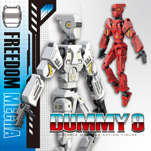 HW Heiß begehrtes, zusammengebautes Mehrgelenk-Actionfiguren-Modellspielzeug, 3D-gedruckte Gelenkpuppe „Digital Man Nr. 9“ mit Aufkleber - Product Image 3
