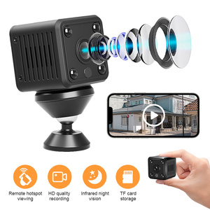 迷你 1080P 2MP IP 安防摄像头 4G SIM 电池 便携式 Wi-Fi 红外夜视 运动检测 CMOS 传感器 H.264 视频 - Product Image 2