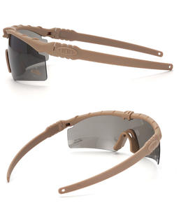 نظارات إطلاق نار رياضية خارجية CS عدسات قابلة للتبديل نظارات أمان مقاومة للصدمات نظارات تكتيكية باليستية - Product Image 5