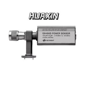 La gama de frecuencia del sensor de potencia de guía de onda Keysight Q8486D es de 33 GHz a 50 GHz, y la gama de potencia es de -70 a -20 dBm. - Product Image 2