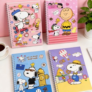 Cuaderno Espiral A5 con Diseño de <span class=keywords><strong>Snoopy</strong></span>, Juego de Cuadernos de Colores para Estudiantes, Kit de Papelería Bonito, Útiles Escolares, Juguetes de Dibujo - Product Image 2