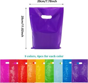 Bolsas de Plástico Brillantes de Colores con Asas Troqueladas - Product Image 2