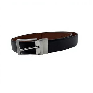 Ceinture vintage personnalisable en cuir de vachette avec boucle carrée en acier pour filles et femmes - Écologique, tendance, longueur sur mesure - Product Image 5