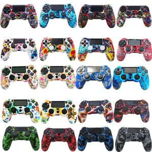 PS4 Controller Silicone Gel Guards Sleeve Skin Grips Cover Case For Playstation 4 PS4 Pro Silicone Cover