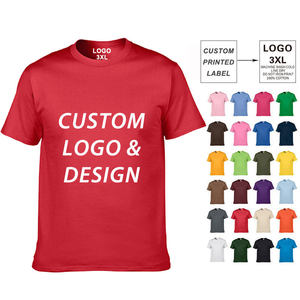 Camiseta de Alta Calidad Directamente de Fábrica, 60% Algodón, 40% Poliéster, Impresión de Logotipo Personalizado, Unisex - Product Image 5