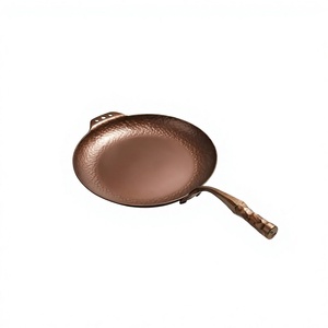 Antique <b>Copper</b> Hammered <b>Frying</b> <b>Pan</b> With Handle For Stovetop Cooking Home Kitchen Cookware <b>Pan</b> <b>Frying</b> <b>Pans</b> On Sale - Product Image 1
